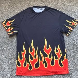 Shein Flame shirt